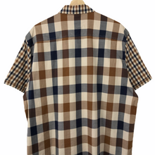 Load image into Gallery viewer, Aquascutum Check Short Sleeved Shirt - Triple Extra Large (XXXL) PTP 24.75"