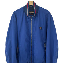 Load image into Gallery viewer, Paul and Shark Blue Zip Up Bomber Jacket - Double Extra Large (XXL) PTP 27.25"