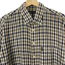 Load image into Gallery viewer, Aquascutum House Check Short Sleeved Shirt - Extra Large (XL) PTP 25"