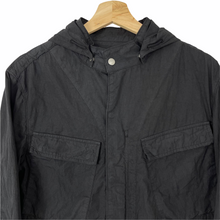 Load image into Gallery viewer, C.P Company Black Goggle Hooded Overshirt - Large (L) PTP 21"