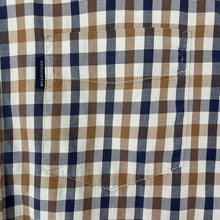 Load image into Gallery viewer, Aquascutum House Check Long Sleeved Shirt - Large (L) PTP 22"