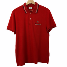 Load image into Gallery viewer, Lacoste Red Short Sleeved Polo - Medium (M) PTP 20.5"