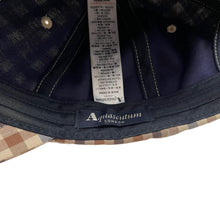 Load image into Gallery viewer, Aquascutum House Check Adjustable Cap  - One Size Fits All