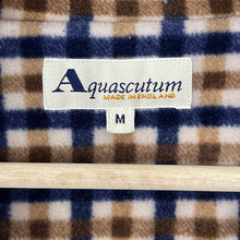 Load image into Gallery viewer, Aquascutum Cream Half Zip Pullover Fleece - Medium (M) PTP 24.75"