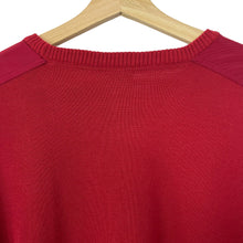 Load image into Gallery viewer, Paul and Shark Red C0P918 Crew Neck Sweater - Four Extra Large (4XL) PTP 30"