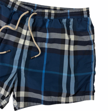 Load image into Gallery viewer, Burberry Brit Blue Nova Check Swim Shorts - Double Extra Large (XXL)