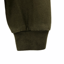 Load image into Gallery viewer, Paul and Shark Khaki Crew Neck Logo Sweater - Small (S) PTP 20"