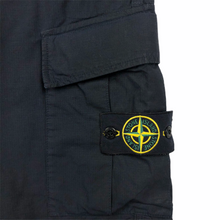 Load image into Gallery viewer, Stone Island Dark Navy Bermuda Cargo Shorts - W 34"