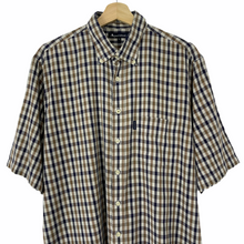 Load image into Gallery viewer, Aquascutum House Check Short Sleeved Shirt - Extra Large (XL) PTP 24.5"