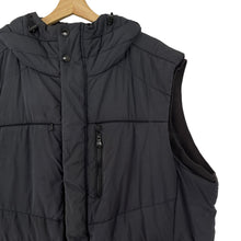 Load image into Gallery viewer, Paul and Shark Navy Hooded Logo Gilet Body Warmer - Six Extra Large (6XL) PTP 30"