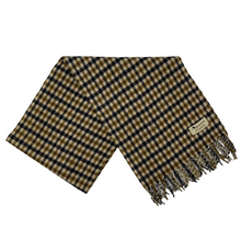 Load image into Gallery viewer, Aquascutum Classic House Check 100% Lambswool Scarf - One Size Fits All