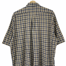 Load image into Gallery viewer, Aquascutum House Check Short Sleeved Shirt - Extra Large (XL) PTP 24.5"