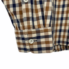 Load image into Gallery viewer, Aquascutum House Check Long Sleeved Shirt - Large (L) PTP 22"