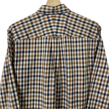 Load image into Gallery viewer, Aquascutum House Check Long Sleeved Shirt - Medium (M) PTP 21.5"