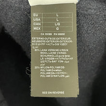 Load image into Gallery viewer, Paul and Shark Navy Crew Neck Wool Sweater - Large (L) PTP 22.5"