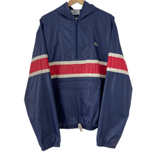 Load image into Gallery viewer, Vintage Navy Lacoste Izod Half Zip Cagoule - Extra Large (XL) PTP 26.25"