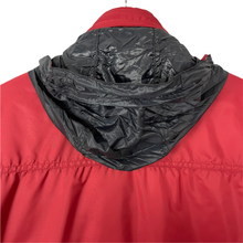 Load image into Gallery viewer, Paul and Shark Red Hooded Shimmer Jacket - Large (L) PTP 24.75"