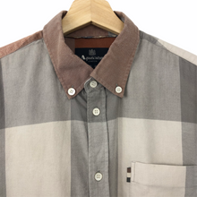 Load image into Gallery viewer, Aquascutum Block Check Long Sleeved Shirt - Extra Large (XL) PTP 23"