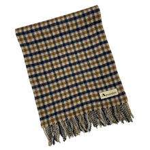 Load image into Gallery viewer, Aquascutum Classic House Check Lambswool / Cashmere Scarf - One Size Fits All