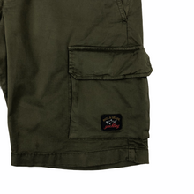 Load image into Gallery viewer, Paul and Shark Khaki Bermuda Cargo Shorts - W 30"