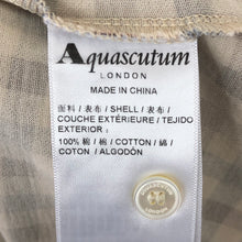 Load image into Gallery viewer, Aquascutum House Check Short Sleeved Polo - Large (L) PTP 21"