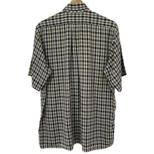 Load image into Gallery viewer, Aquascutum House Check Short Sleeved Shirt - Medium (M) PTP 22.25"