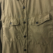 Load image into Gallery viewer, Stone Island Khaki Button Up Overshirt - Medium (M) PTP 20"