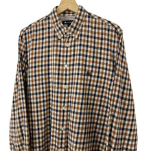 Load image into Gallery viewer, Aquascutum House Check Long Sleeved Shirt - Large (L) PTP 21"