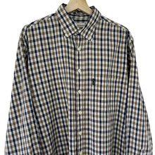 Load image into Gallery viewer, Aquascutum House Check Long Sleeved Shirt - Extra Large (XL) PTP 26"