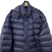 Load image into Gallery viewer, Paul and Shark Navy 700 Down Fill Puffer Jacket - Triple Extra Large (XXXL) PTP 27.5"