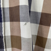 Load image into Gallery viewer, Aquascutum Block Check Long Sleeved Shirt - Medium (M) PTP 23"