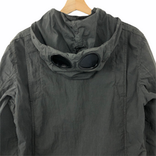 Load image into Gallery viewer, C.P Company Grey Goggle Hooded Overshirt - Large (L) PTP 22"