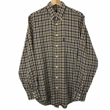 Load image into Gallery viewer, Aquascutum House Check Long Sleeved Shirt - Medium (M) PTP 22.5"