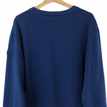Load image into Gallery viewer, Paul and Shark Blue Crew Neck Logo Sweater - Triple Extra Large (XXXL) PTP 25.25"