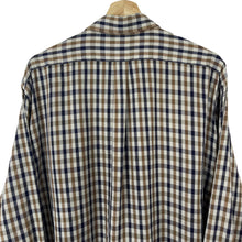 Load image into Gallery viewer, Aquascutum House Check Long Sleeved Shirt - Extra Large (XL) PTP 25"