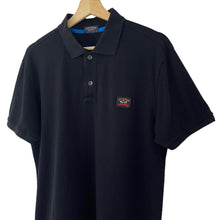 Load image into Gallery viewer, Paul and Shark Black Short Sleeved Polo - Double Extra Large (XXL) PTP 22"