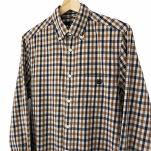 Load image into Gallery viewer, Aquascutum House Check Long Sleeved Shirt - Small (S) PTP 20.5"