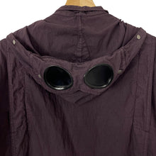 Load image into Gallery viewer, C.P Company Purple Goggle Hooded Overshirt - Double Extra Large (XXL) PTP 24"