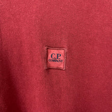 Load image into Gallery viewer, C.P Company Red Crew Neck Logo Sweater - Extra Large (XL) PTP 23"