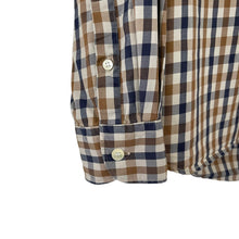 Load image into Gallery viewer, Aquascutum House Check Long Sleeved Shirt - Large (L) PTP 22"