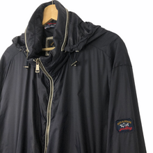 Load image into Gallery viewer, Paul and Shark Navy Nylon Hooded Jacket - Triple Extra Large (XXXL) PTP 27"