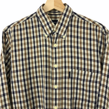 Load image into Gallery viewer, Aquascutum House Check Long Sleeved Shirt - Medium (M) PTP 22.5"