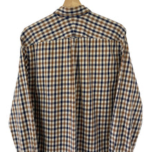 Load image into Gallery viewer, Aquascutum House Check Long Sleeved Shirt - Large (L) PTP 21.75"