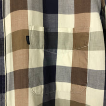 Load image into Gallery viewer, Aquascutum Block Check Short Sleeved Shirt - Medium (M) PTP 23"