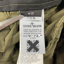 Load image into Gallery viewer, Stone Island Khaki Bermuda Cargo Shorts - W 30"