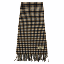 Load image into Gallery viewer, Aquascutum Classic House Check Lambswool / Cashmere Scarf - One Size Fits All