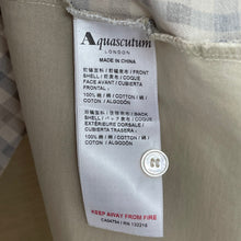 Load image into Gallery viewer, Aquascutum Beige / House Check Short Sleeved Polo - Triple Extra Large (XXXL) PTP 25.25"