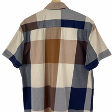 Load image into Gallery viewer, Aquascutum Block Check Short Sleeved Shirt - Extra Large (XL) PTP 23.5"