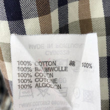 Load image into Gallery viewer, Aquascutum House Check Long Sleeved Shirt - Extra Large (XL) PTP 26"