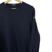 Load image into Gallery viewer, Paul and Shark Navy Crew Neck Sweater - Medium (M) PTP 20.75"